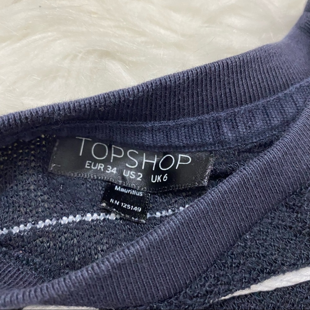 TOPSHOP Striped Blouse - Picture 4 of 4